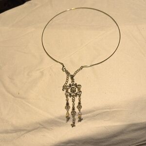 Silvertone Fashion Necklace